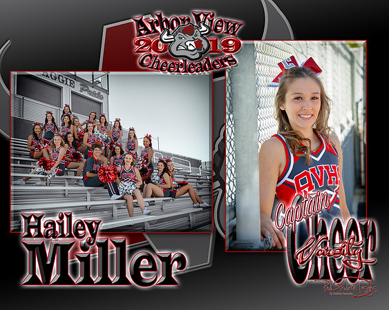 v hailey miller 2019 plaque