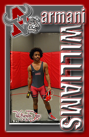 armani williams Wrestling Lanyard