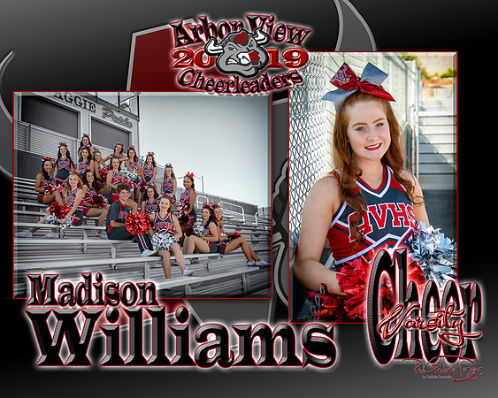 v madison williams 2019 plaque