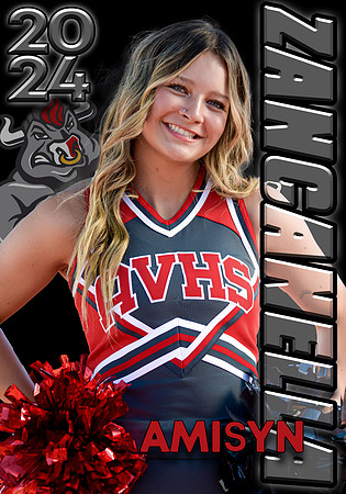 amisen zancanella 2023 Cheer Banner 42x60