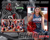2023 AV Cheer Plaques