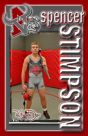 spencer stimpson Wrestling Lanyard