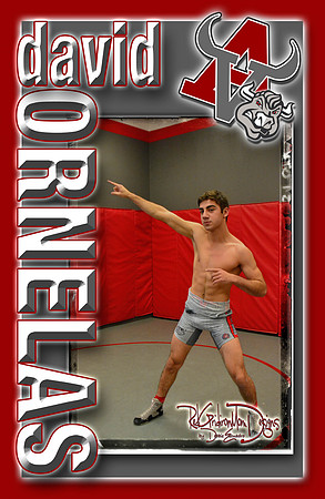 david ornelas Wrestling Lanyard